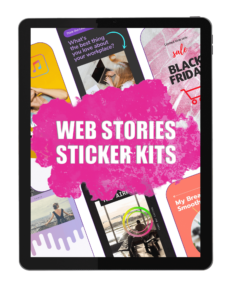 Web Stories Sticker Kits